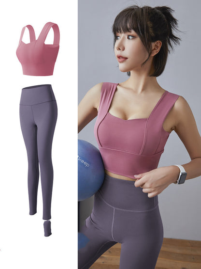 Woman's 2 Piece Gym Set Course Fitness