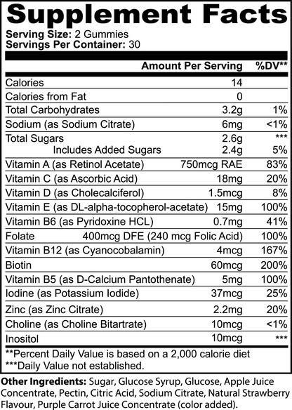 Multivitamin Gummies (Adult) Course Fitness